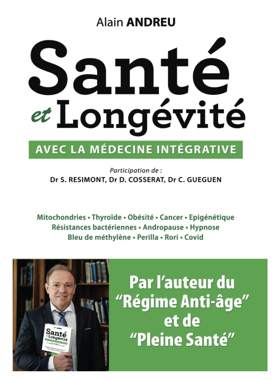 Couverture de l'ouvrage Santé et Longévité avec la médecine intégrative