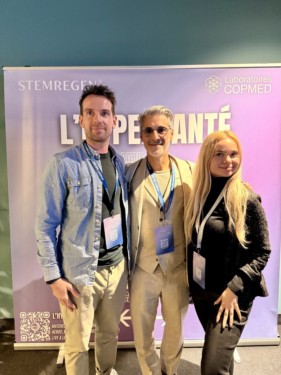 Dr Cédric Guéguen au congrès L'Hypersanté, Paris