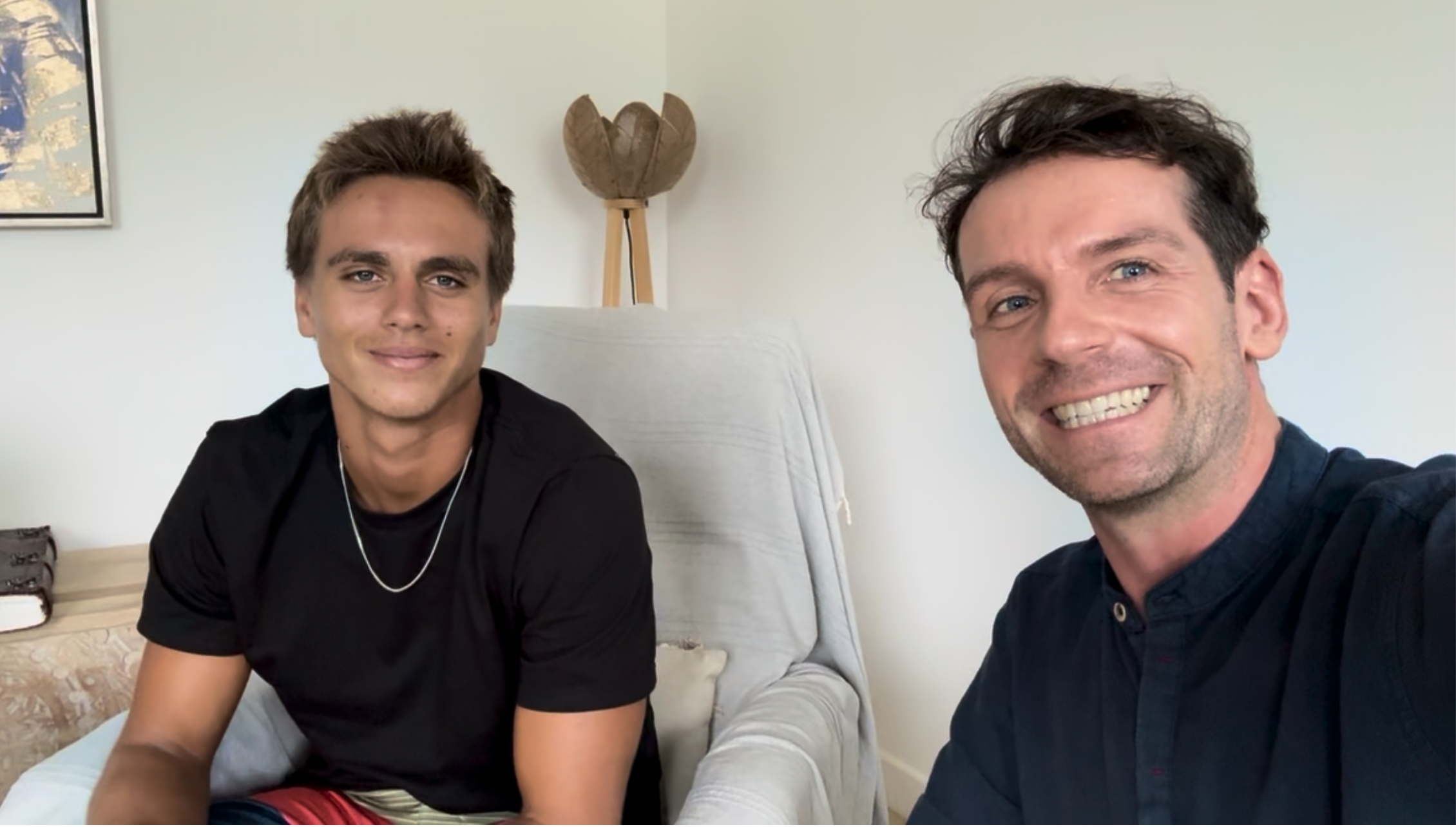 Accompagnement d'un surfeur de haut niveau au cabinet
